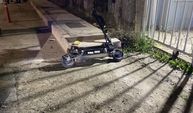 Scooter sürücüsü ağır yaralandı