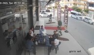 Tavuk sohbetin ortasına daldı!