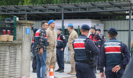 Patlama havadan görüntülendi