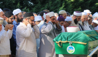 Ölen hafızın cenaze namazını imam olan babası kıldırdı