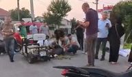 3 tekerli elektrikli bisiklet devrildi: 1 ağır yaralı