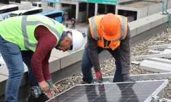 Terminale güneş enerjisi santrali kuruluyor!
