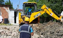 2 bin metrelik içme suyu hattı yenileniyor