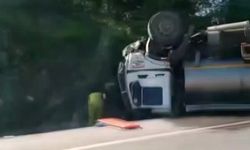 Devrilen tankere sıkışan SASKİ çalışanı yaşamını yitirdi