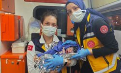 Doğum ambulansta gerçekleşti!
