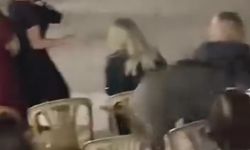 Davetsiz misafir: Yaban domuzu düğüne daldı