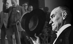 İlk kez göreceksiniz... Atatürk'ün stüdyodaki videosu ortaya çıktı
