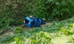 Yayla yolunda feci kaza: 2 yaralı!