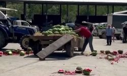Pazar yeri savaş alanına döndü!