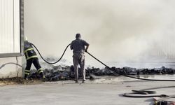 Mobilya üretim fabrikasında yangın
