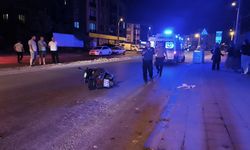 54 plakalı motosiklet kazaya karıştı: 1 yaralı!