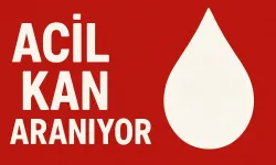 Acil kan aranıyor!