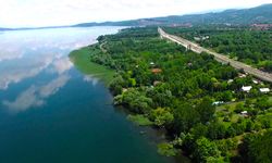 Sapanca Gölü'nde kuraklık alarmı!