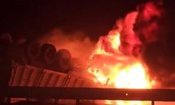 Tır sürücüsü aracında yanarak öldü!