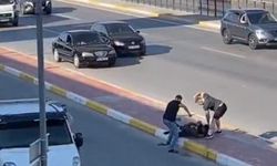 Cadde ortasında çekiçli sopalı kavga!