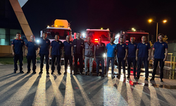 Çanakkale'deki orman yangınına Sakarya'dan destek