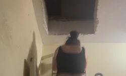 Masaj salonunda gizli geçit: Kadınlar çatıdan çıktı!