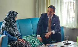 AK Parti MKYK Üyesi Makas şehit ailesini ziyaret etti