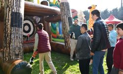 Çocuklar unutulmaz anlar yaşadı