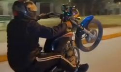 Motosiklet şovu pahalıya patladı