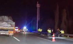 Anadolu Otoyolu'nda feci kaza:1 ölü