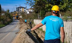 SASKİ'den 5 kilometrelik hat