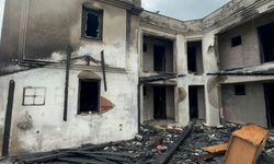 Otelde korkutan yangın: 1 köpek telef oldu