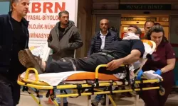 Römork halatı koptu: Bir kişi ağır yaralandı