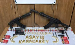 Silah kaçakçılarına baskın!
