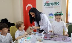 Minikler seramikle tanıştı