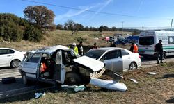 Yaşlı çift kazada hayatını kaybetti