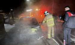 Alevlere teslim oldu