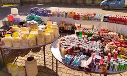 Halk sağlığını tehdit eden on binlerce ürün toplandı