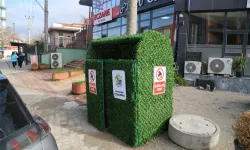 Çöp konteynerlerine yeşil dokunuş
