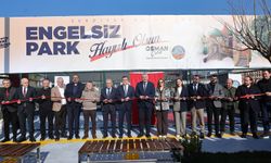 ''Engelsiz Park'' törenle hizmete açıldı