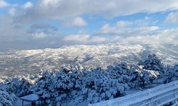 Büyüleyici kar manzaraları