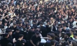 Konserde darp edildi: Aldırış etmeden dans etti