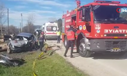 Taraklı yolunda feci kaza: Ölü ve yaralı var
