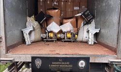 Yarım milyondan fazla makaron ele geçirildi