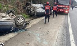 Geyve D-650'de feci kaza!