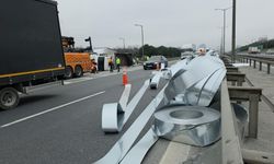 Rulo saclar yola savruldu