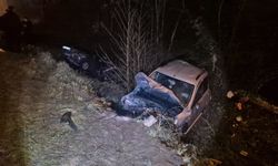 Aşırı yağış kazayı beraberinde getirdi