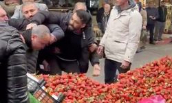 Seyyar satıcı zabıtaya saldırdı