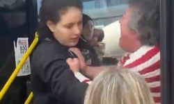 Otobüste kadınlar yer kavgasında şoförün kolunu ısırdı
