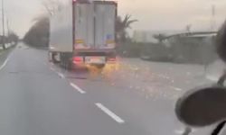 Trafikte korku dolu anlar