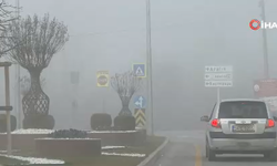 Sakarya güne sisle uyandı