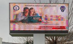 Dolandırıcılığa karşı LED ekranlı uyarı