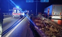 Sakarya yolunda korkunç kaza