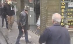 Trafikte baltalı kavga