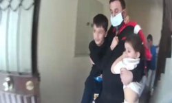 Apartmanda korkutan yangın